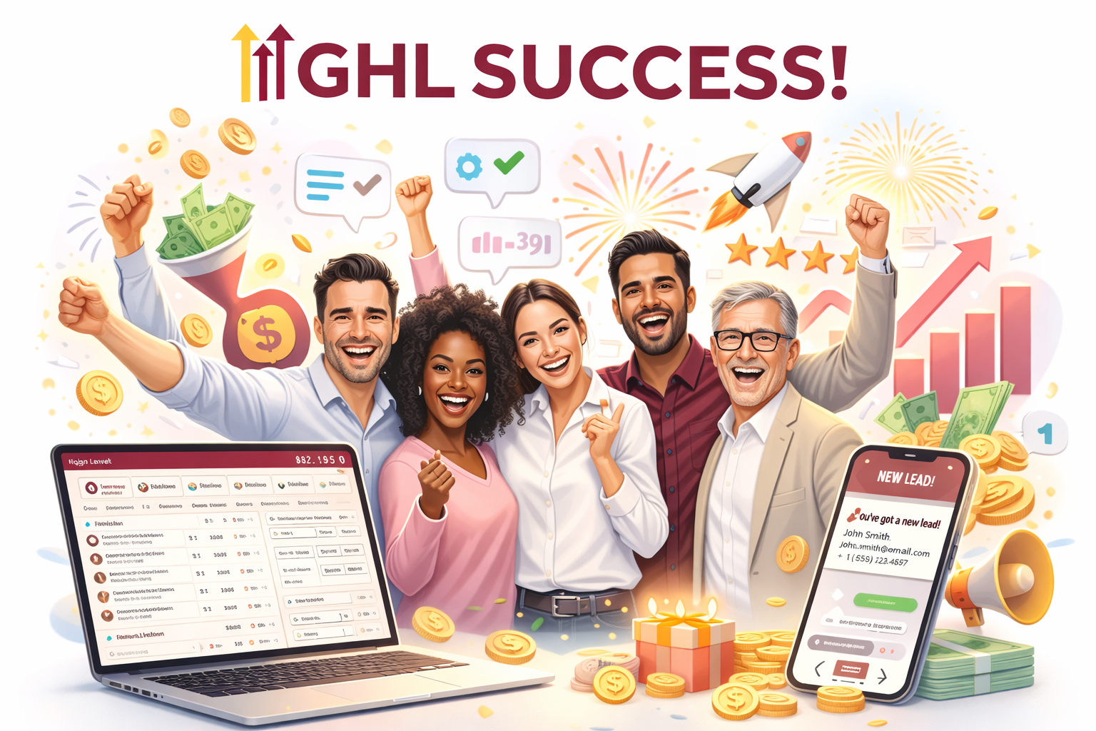 GHL Snapshot transformation results
